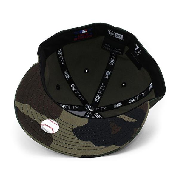 ニューエラ キャップ RC 59FIFTY ニューヨーク ヤンキース MLB RETRO CROWN FITTED CAP WOODLAND CAMO NEW ERA NEW YORK YANKEES レトロクラウン 13694074