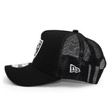 子供用 ニューエラ キャップ 9FORTY メッシュキャップ オークランド レイダース YOUTH MESH CAP BLK  NEW ERA