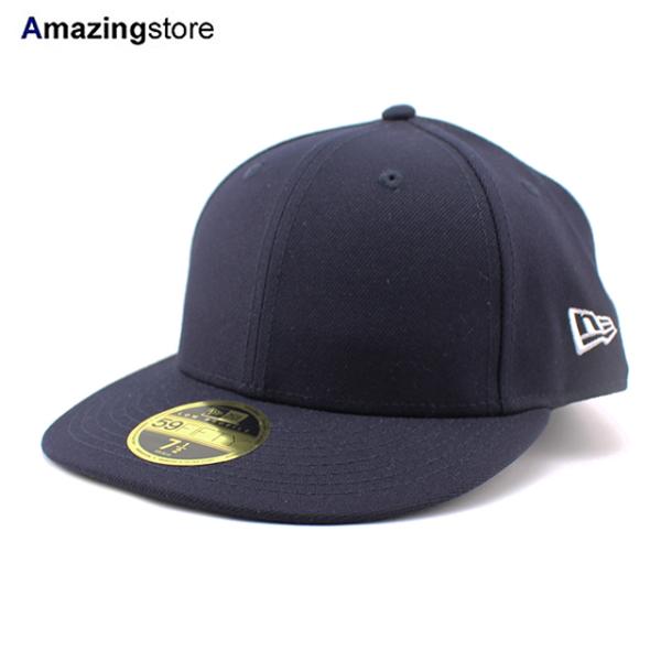ニューエラ キャップ 59FIFTY BLANK LOW CROWN FITTED CAP LP NAVY