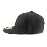 ニューエラ キャップ 59FIFTY BLANK LOW CROWN FITTED CAP LP BLACK