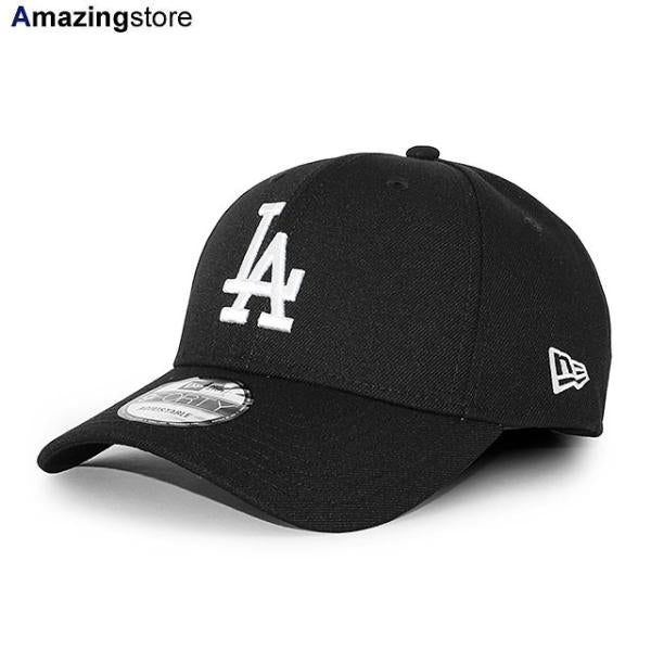 ニューエラ キャップ 9FORTY ロサンゼルス ドジャース MLB CUSTOM COLOR ADJUSTABLE CAP BLACK WHITE NEW ERA LOS ANGELES DODGERS 13562124