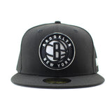 ニューエラ キャップ 59FIFTY ブルックリン ネッツ  NBA TEAM-BASIC FITTED CAP BLACK  NEW ERA BROOKLYN NETS 13562262