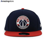 ニューエラ キャップ 9FIFTY ワシントン ウィザーズ NBA CIRCLE TEAM COLOR SNAPBACK CAP NAVY