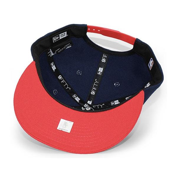 ニューエラ キャップ 9FIFTY ワシントン ウィザーズ NBA CIRCLE TEAM COLOR SNAPBACK CAP NAVY