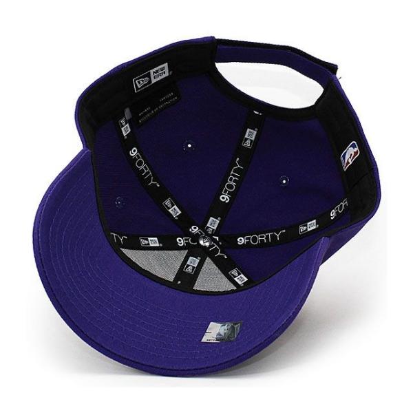 ニューエラ キャップ 9FORTY ロサンゼルス レイカーズ NBA TEAM COLOR ADJUSTABLE CAP PURPLE NEW ERA LOS ANGELES LAKERS 13562123