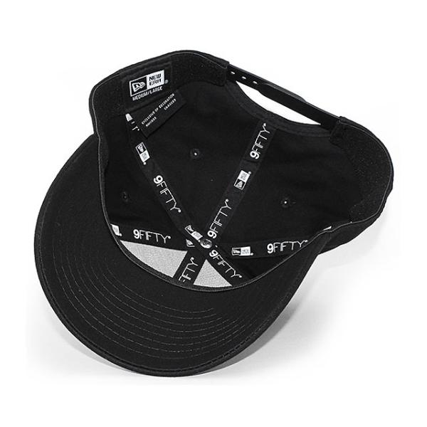 ニューエラ キャップ 9FIFTY BLANK STRETCH SNAPBACK CAP BLACK