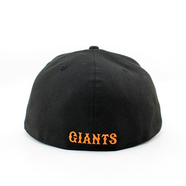 ニューエラ キャップ 59FIFTY 読売 ジャイアンツ NPB TEAM LOGO FITTED CAP BLACK-WHITE-ORANGE NEW ERA YOMIURI GIANTS