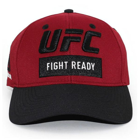 リーボック スナップバック キャップ UFC  STRUCTURED ADJUSTABLE SNAPBACK CAP RED-BLK  REEBOK