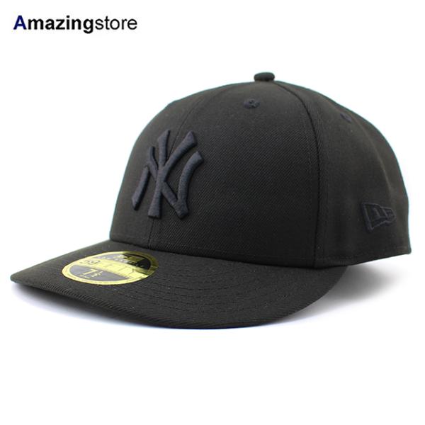 ニューエラ キャップ 59FIFTY ニューヨーク ヤンキース  MLB TEAM-BASIC LC LOW-CROWN FITTED CAP LP BLACKOUT  NEW ERA NEW YORK YANKEES 13561965
