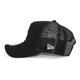 ニューエラ メッシュキャップ 9FORTY 福岡ソフトバンク ホークス NPB A-FRAME TRUCKER MESH CAP BLACK