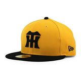 ニューエラ キャップ 59FIFTY 阪神タイガース  NPB TEAM-BASIC FITTED CAP A GOLD-BLACK  NEW ERA HANSHIN TIGERS 13562219