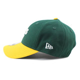 ニューエラ キャップ 9FORTY オークランド アスレチックス  MLB TEAM-COLOR ADJUSTABLE CAP GREEN-GOLD  NEW ERA OAKLAND ATHLETICS 13562132