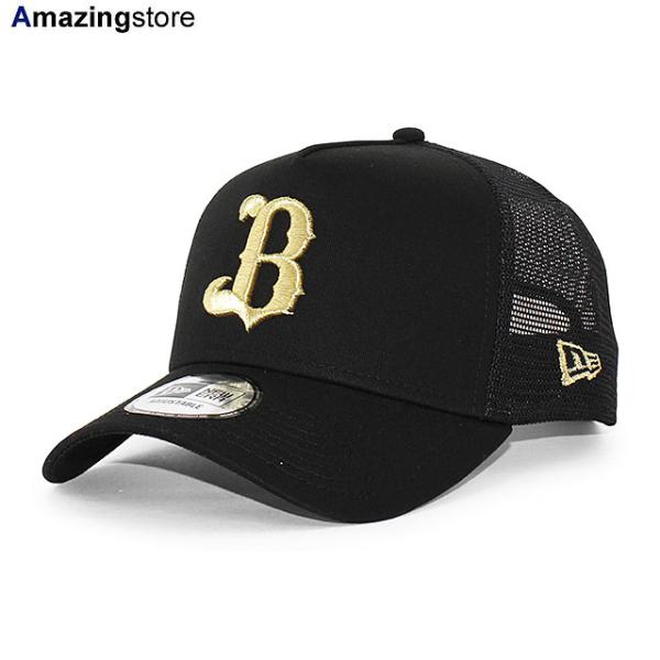 ニューエラ 9FORTY メッシュキャップ オリックス バファローズ NPB A-FRAME TRUCKER MESH CAP BLACK –  Amazingstore