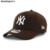 ニューエラ キャップ 9FORTY ニューヨーク ヤンキース  MLB CUSTOM-COLOR ADJUSTABLE CAP BROWN  NEW ERA NEW YORK YANKEES