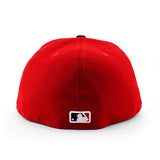 ニューエラ キャップ 59FIFTY シンシナティ レッズ MLB ON-FIELD AUTHENTIC ROAD FITTED CAP RED