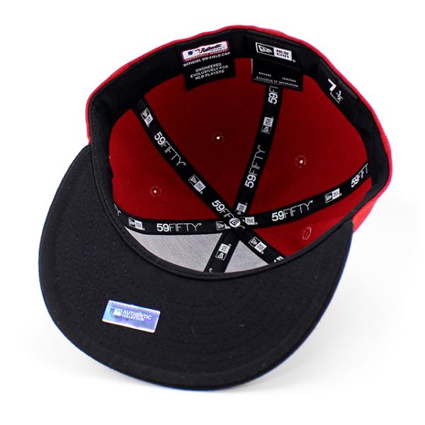 ニューエラ キャップ 59FIFTY アリゾナ ダイヤモンドバックス MLB ON-FIELD AUTHENTIC ALTERNATE-3 FITTED CAP RED BLACK ARIZONA DIAMONDBACKS