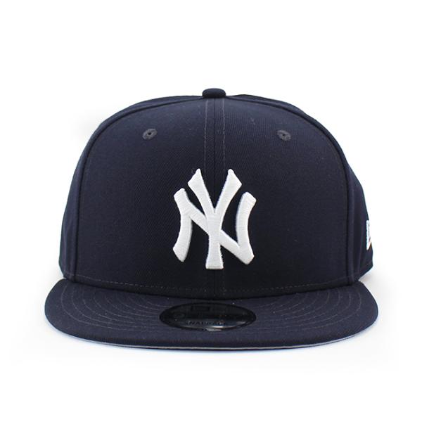 ニューエラキャップ 9FIFTY ニューヨーク ヤンキース MLB TEAM-BASIC SNAPBACK CAP NAVY WHITE NEW ERA NEW YORK YANKEES