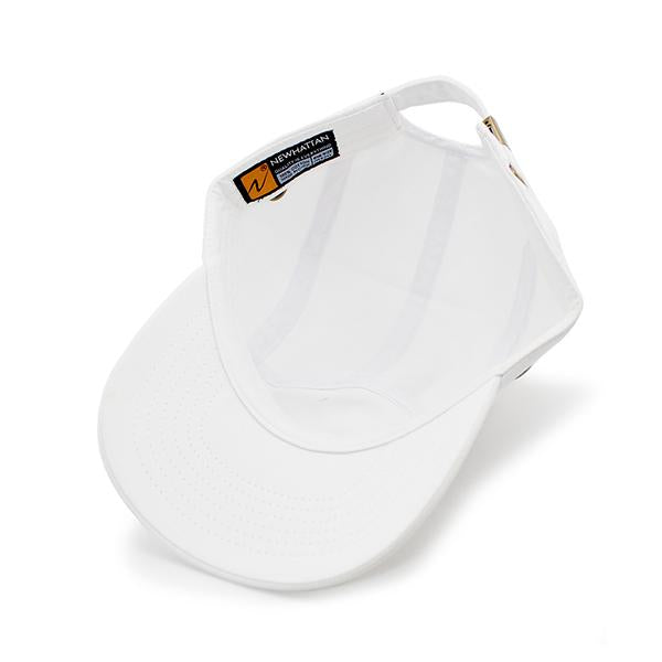 ニューハッタン キャンプキャップ BLANK 5-PANEL ARMY CAP WHT