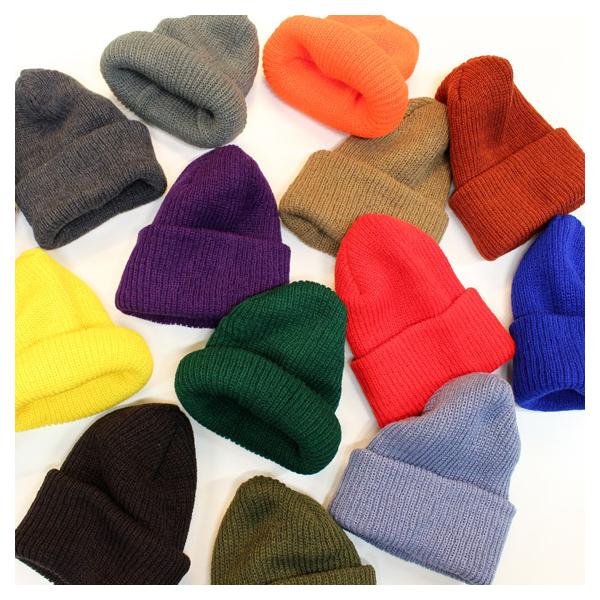 全23色 BRONER ニットキャップビーニーキャップ VALUE KNIT CUFF
