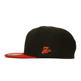 7ユニオン LABEL STRAPBACK/BLK-RED 7ユニオン ストラップバックキャップ