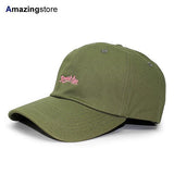 7ユニオン BROOKLYN BENT STRAPBACK OLIVE-PINK 7UNION ロープロファイルキャップ LOW PROFILE