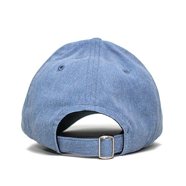 7ユニオン CHAOS BENT BRIM STRAPBACK WASHED BLUE 7UNION ロープロファイルキャップ LOW PROFILE