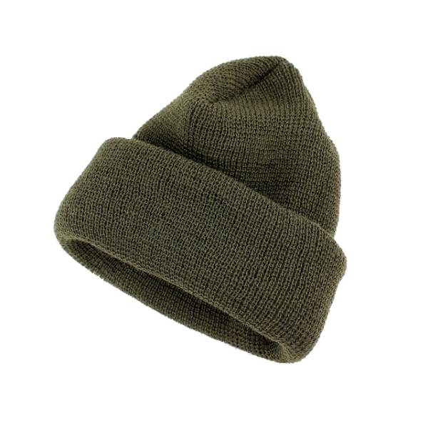 ロスコ ニットキャップ ビーニー WOOL WATCH CAP OLIVE ROTHCO KNIT