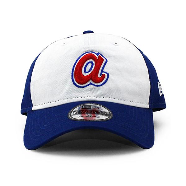 ニューエラ キャップ 9TWENTY アトランタ ブレーブス  MLB COOPERSTOWN CORE CLASSIC CAP ROYAL BLUE-WHITE  NEW ERA ATLANTA BRAVES