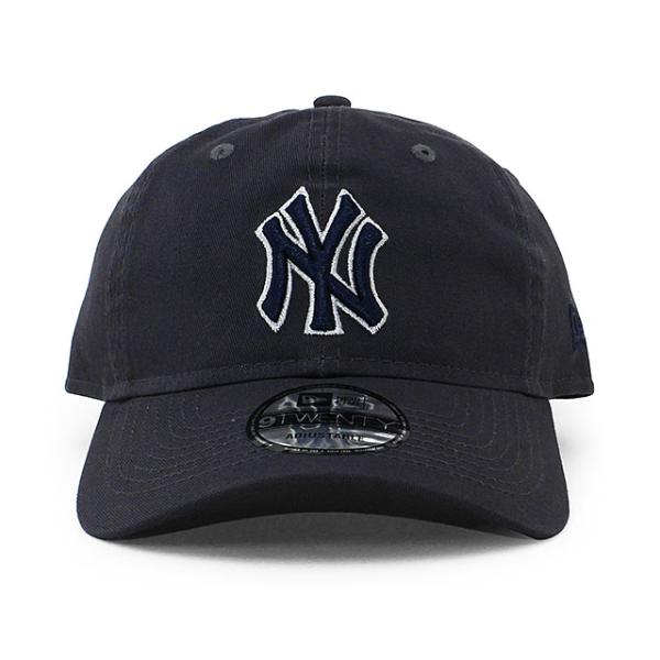 ニューエラ キャップ 9TWENTY ストラップバック ニューヨーク ヤンキース MLB CORE CLASSIC STRAPBACK CAP GRAPHITE NEW ERA NEW YORK YANKEES