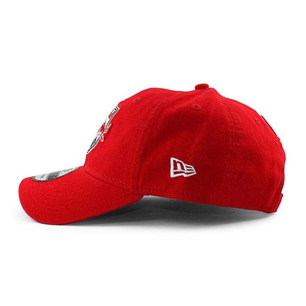 ニューエラ キャップ 9TWENTY ストラップバック ニューヨーク レッドブルズ MLS CORE CLASSIC STRAPBACK CAP RED NEW ERA NEW YORK RED BULLS