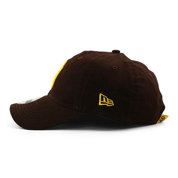 海外限定】 パドレス 9TWENTY ブラウン イエロー アジャスタブル ①