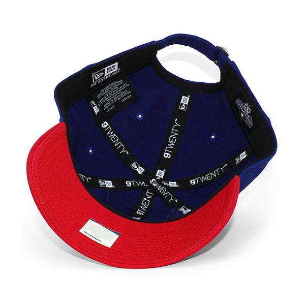 ニューエラ キャップ 9TWENTY バッファロー バイソンズ MiLB CORE CLASSIC STRAPBACK CAP ROYAL BLUE RED NEW ERA BUFFALO BISONS