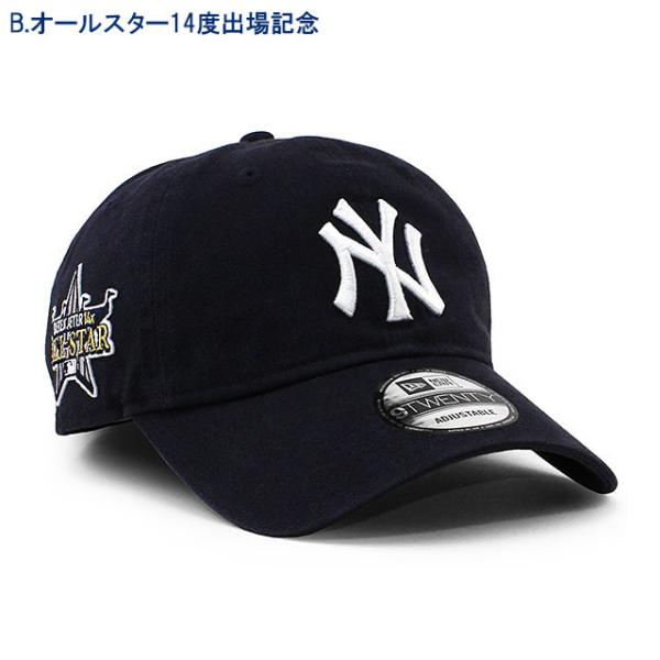 ニューエラ キャップ 9TWENTY ニューヨーク ヤンキース MLB DEREK JETER HALL OF FAME SIDE PATCH ADJUSTABLE CAP NAVY  NEW ERA NEW YORK YANKEES