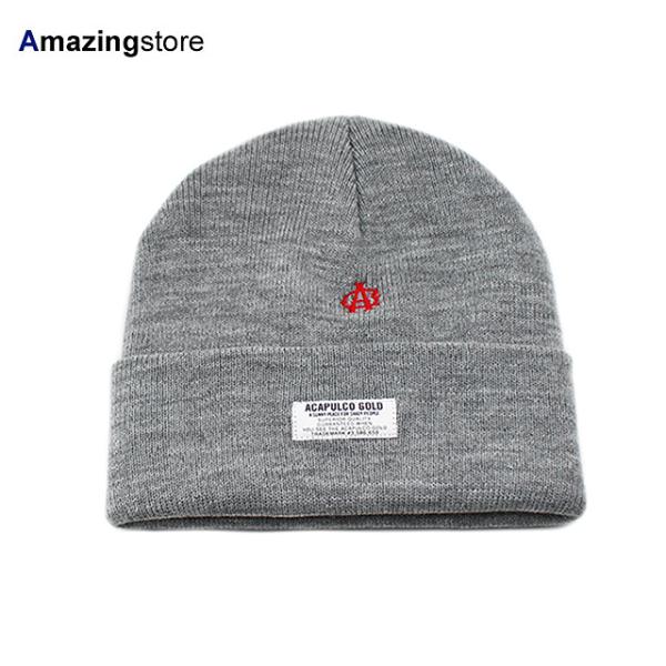 アカプルコ ゴールド ニットキャップビーニー USAG BEANIE HEATHER