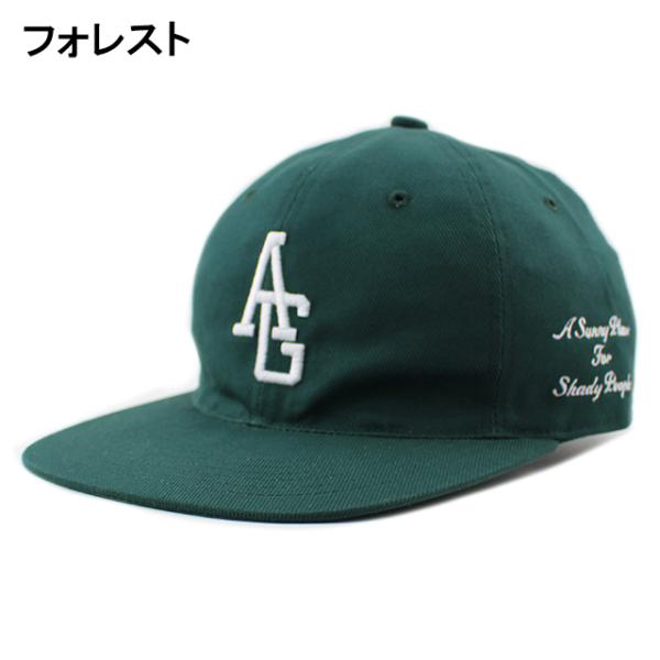 4色展開 アカプルコ ゴールド  AG LEAGUE 6 PANEL CAP