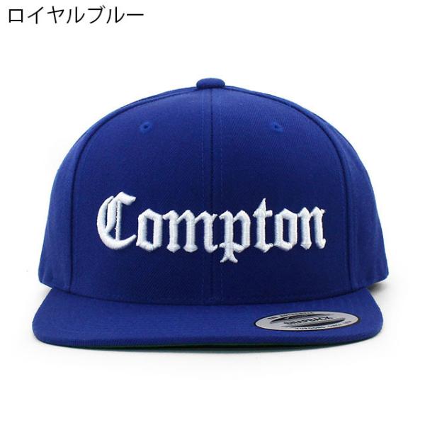 6色展開 コンプトン スナップバック COMPTON OLD ENGLISH SNAPBACK CAP