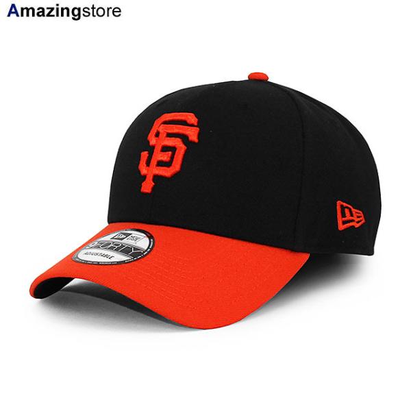 ニューエラ キャップ 9FORTY サンフランシスコ ジャイアンツ MLB THE LEAGUE ALTERNATE ADJUSTABLE CAP BLACK ORANGE NEW ERA SAN FRANCISCO GIANTS