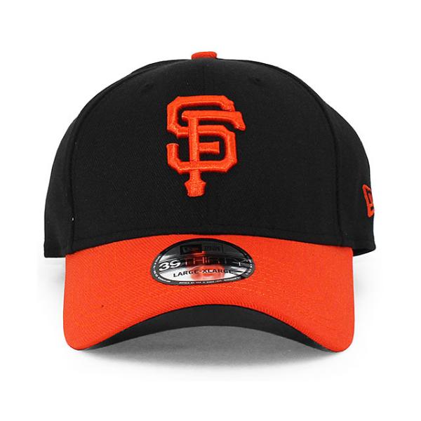 ニューエラ キャップ 39THIRTY サンフランシスコ ジャイアンツ  MLB ALTERNATE TEAM CLASSIC FLEX FIT CAP BLACK-ORANGE  NEW ERA SAN FRANCISCO GIANTS