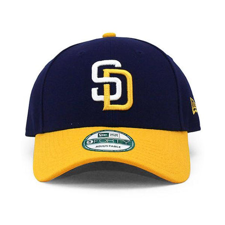 ニューエラ キャップ 9FORTY サンディエゴ パドレス  2-TONE MLB THE LEAGUE ADJUSTABLE CAP NAVY-GOLD  NEW ERA SAN DIEGO PADRES