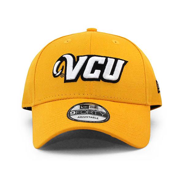 ニューエラ キャップ 9FORTY バージニア コモンウェルス ラムズ  NCAA THE LEAGUE ADJUSTABLE CAP YELLOW  NEW ERA VCU RAMS