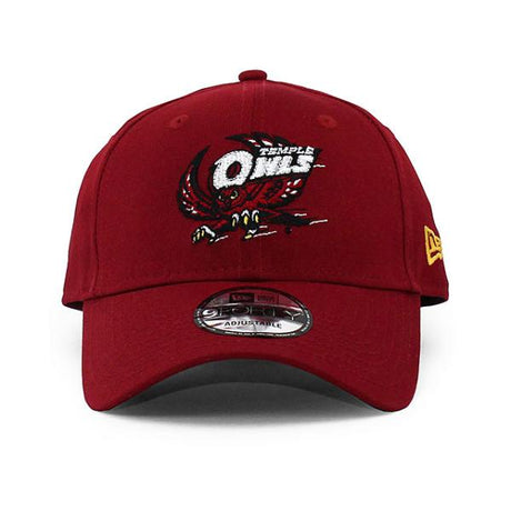 ニューエラ キャップ 9FORTY テンプル オウルズ NCAA THE LEAGUE ADJUSTABLE CAP CARDINAL