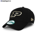 ニューエラ キャップ 9FORTY パデュー ボイラーメーカーズ NCAA THE LEAGUE ADJUSTABLE CAP BLACK NEW ERA PURDUE BOILERMAKERS