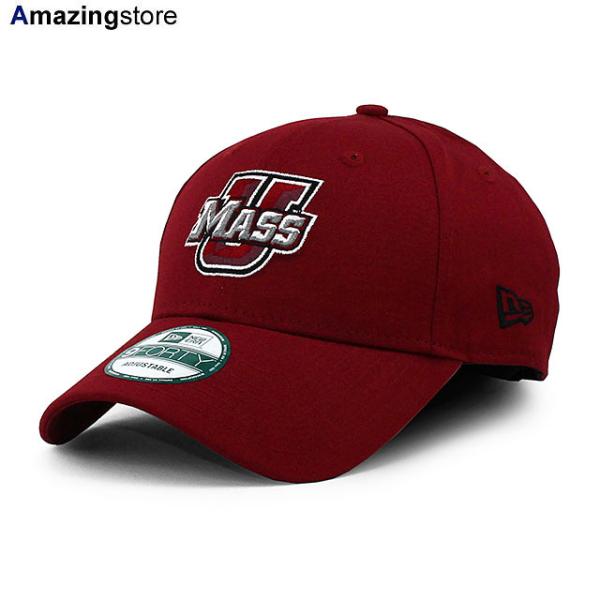 ニューエラ キャップ 9FORTY マサチューセッツ ミニッツメン  NCAA THE LEAGUE ADJUSTABLE CAP CARDINAL  NEW ERA UMASS MINUTEMEN