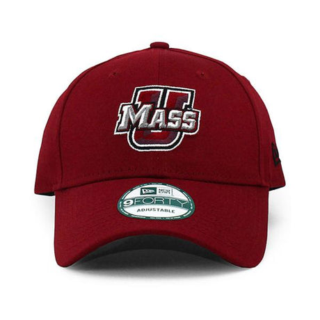 ニューエラ キャップ 9FORTY マサチューセッツ ミニッツメン  NCAA THE LEAGUE ADJUSTABLE CAP CARDINAL  NEW ERA UMASS MINUTEMEN