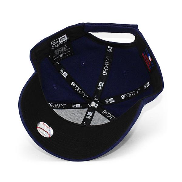 ニューエラ キャップ 9FORTY ミルウォーキー ブルワーズ  MLB THE LEAGUE ALTERNATE-2 ADJUSTABLE CAP NAVY  NEW ERA MILWAUKEE BREWERS