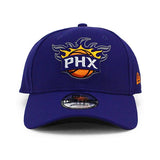 ニューエラ キャップ 9FORTY フェニックス サンズ  NBA THE LEAGUE ADJUSTABLE CAP PURPLE  NEW ERA PHOENIX SUNS