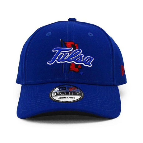 ニューエラ キャップ 9FORTY タルサ ゴールデンハリケーン NCAA THE LEAGUE ADJUSTABLE CAP BLUE