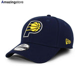 ニューエラ キャップ 9FORTY インディアナ ペイサーズ NBA THE LEAGUE ADJUSTABLE CAP NAVY