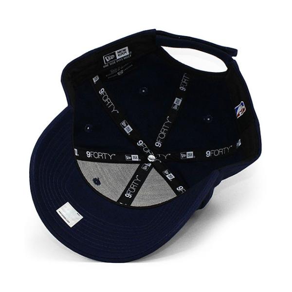 ニューエラ キャップ 9FORTY インディアナ ペイサーズ NBA THE LEAGUE ADJUSTABLE CAP NAVY