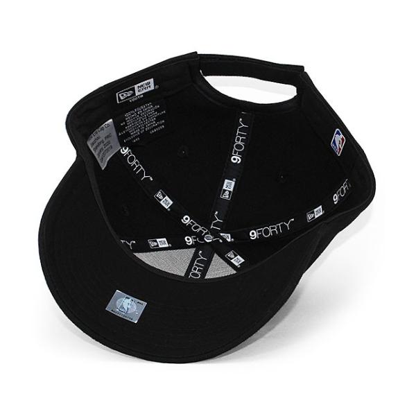 子供用 ニューエラ キャップ 9FORTY サンアントニオ スパーズ  YOUTH NBA THE LEAGUE ADJUSTABLE CAP BLACK  NEW ERA SAN ANTONIO SPURS